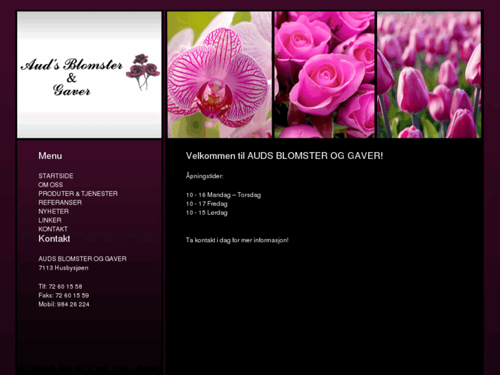 www.audsblomster-gaver.com