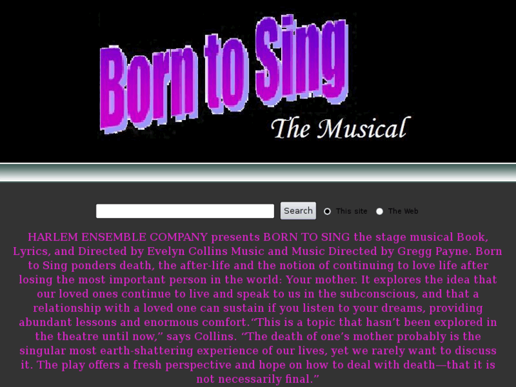 www.borntosingthemusical.com