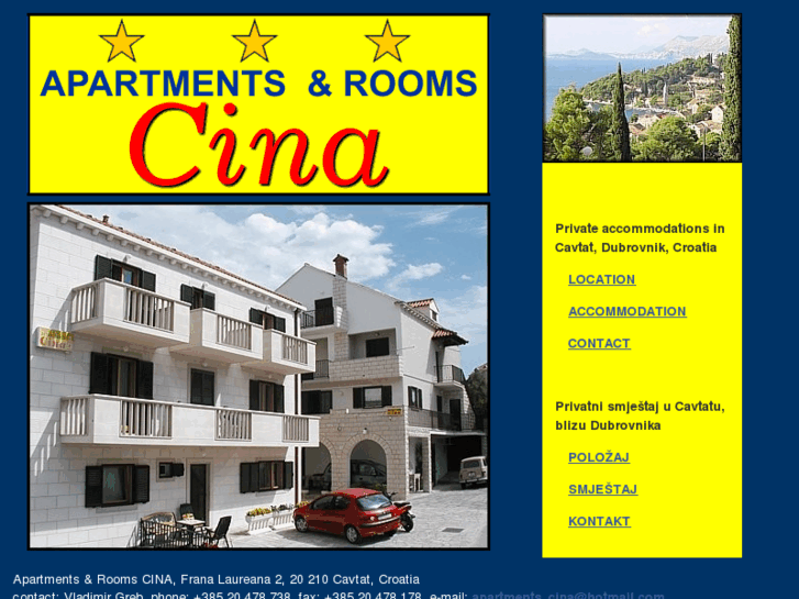 www.cavtat-apartments-cina.com