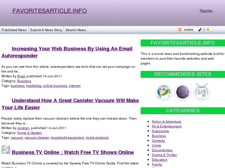 www.favoritesarticle.info