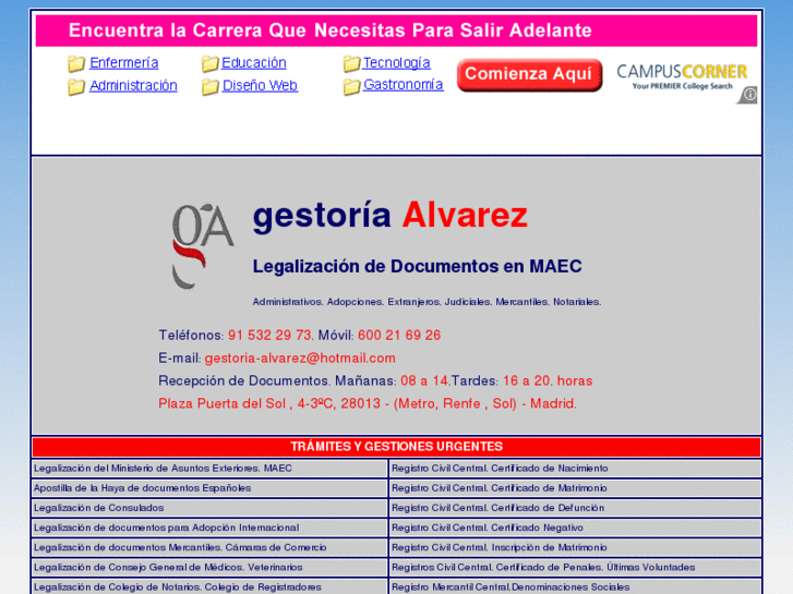 www.gestoria-alvarez.com