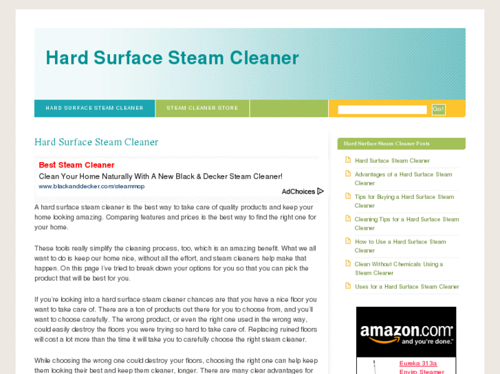 www.hardsurfacesteamcleaner.net