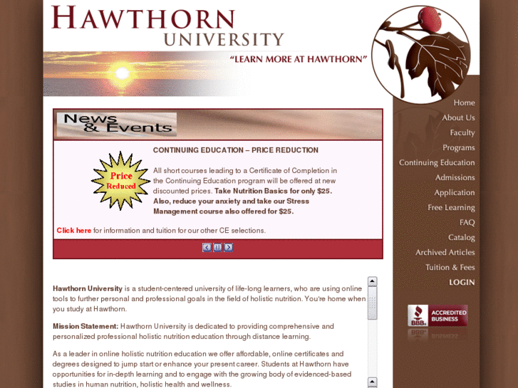 www.hawthornuniversity.org