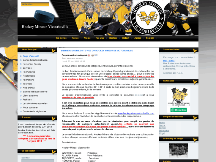 www.hockeymineurvictoriaville.com