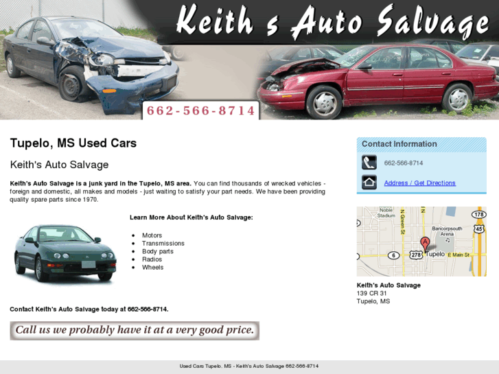 www.keithsautosalvage.com