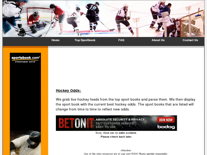 www.livehockeyodds.com