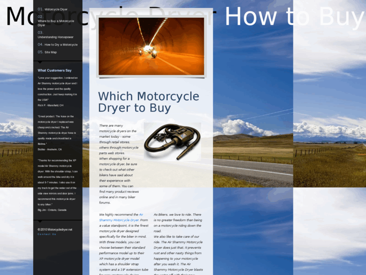 www.motorcycledryer.net