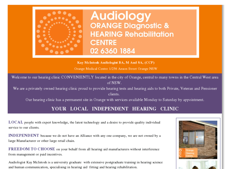 www.orangehearingcentre.com