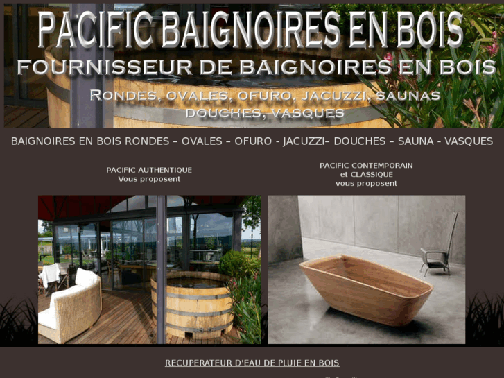 www.pacific-baignoiresenbois.com