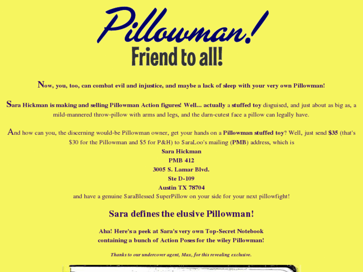 www.pillowman.com