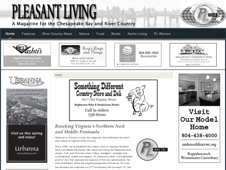 www.pleasantlivingmagazine.com