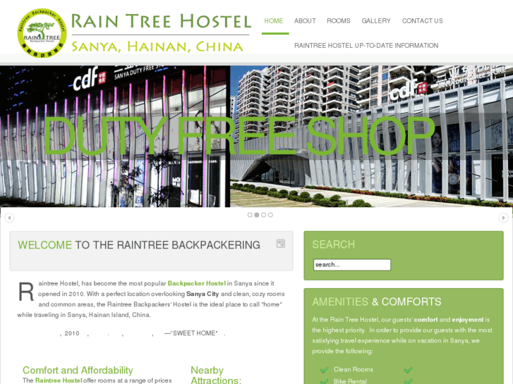 www.raintreehostel.com