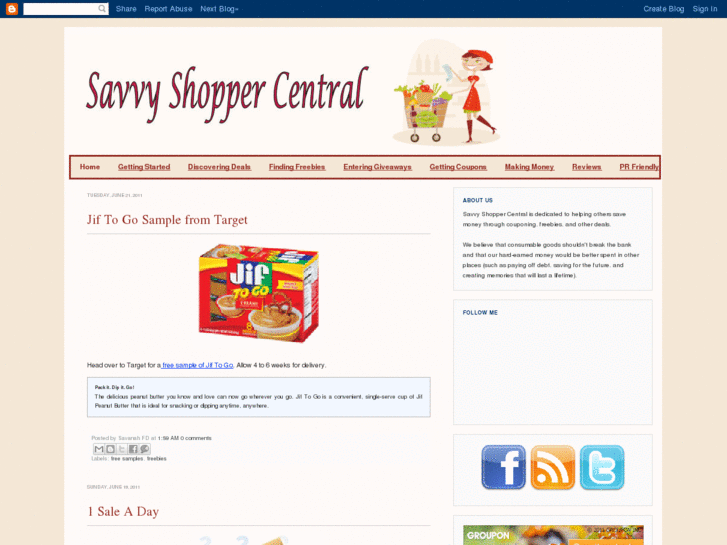 www.savvyshoppercentral.com