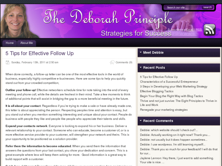 www.thedeborahprinciple.com