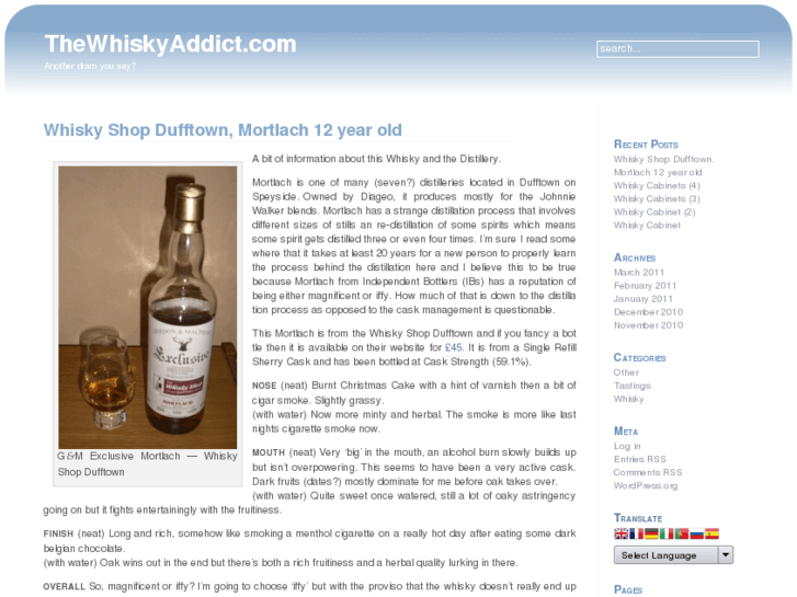 www.thewhiskyaddict.com