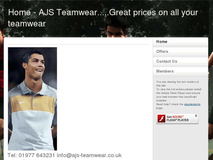 www.ajs-teamwear.com