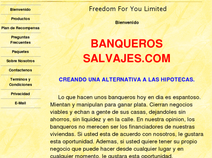 www.banquerossalvajes.com