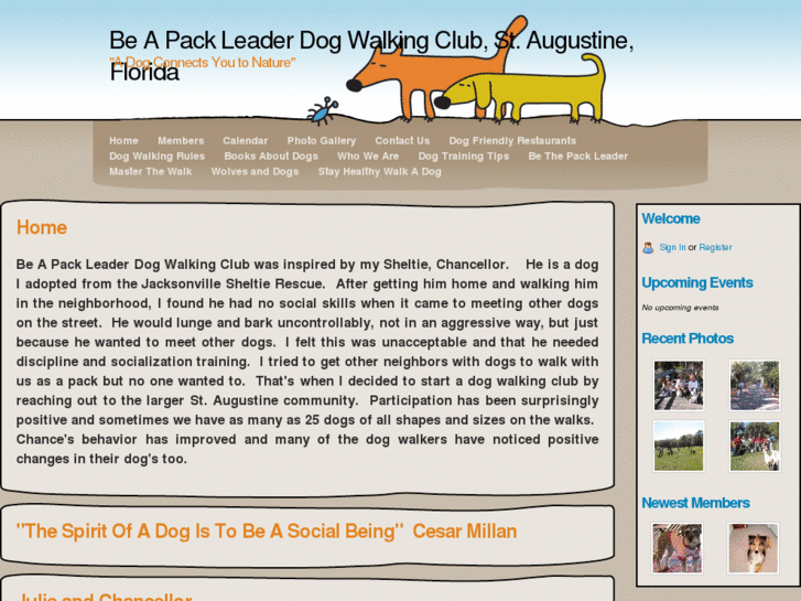 www.beapackleaderdogwalkingclub.com