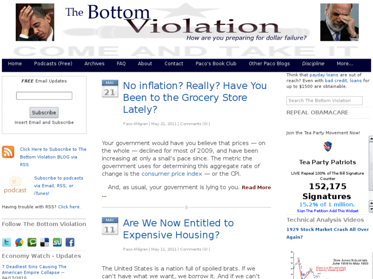 www.bottomviolation.net