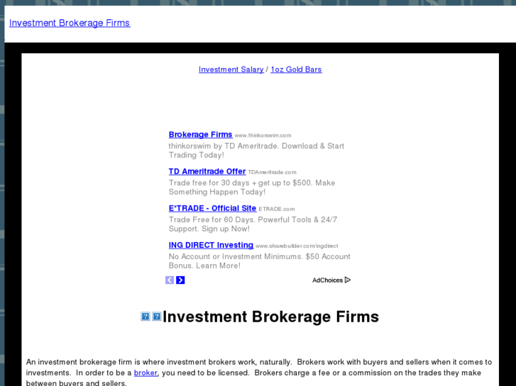 www.investmentbrokeragefirms.com