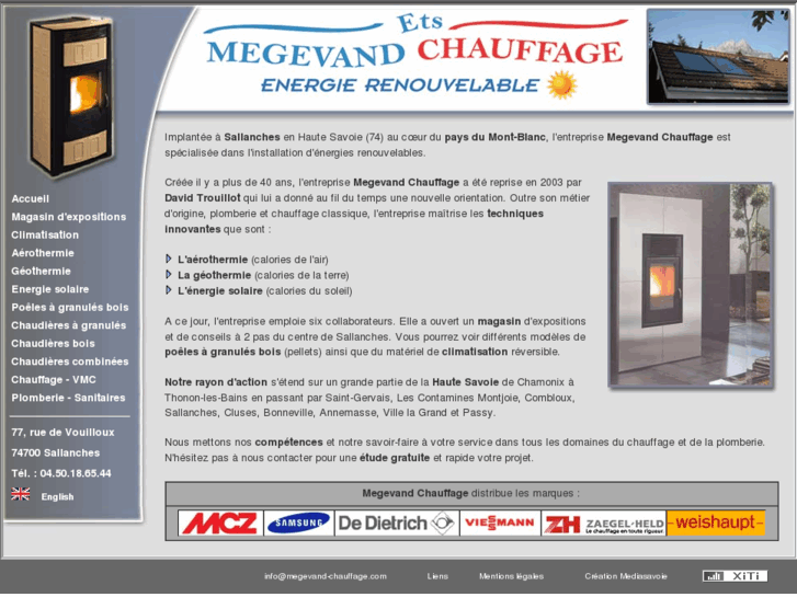 www.megevand-chauffage.com