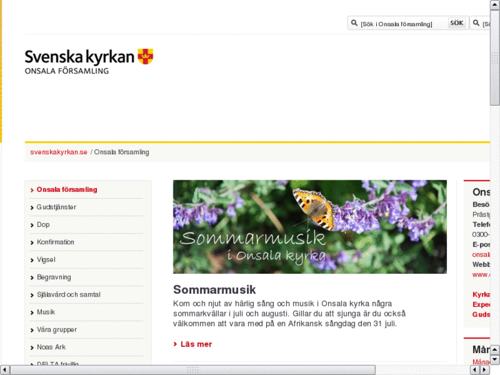 www.onsalakyrka.com