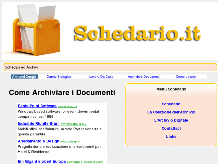 www.schedario.it
