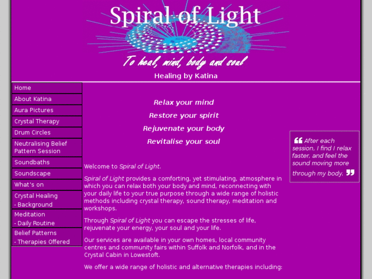 www.spiraloflight.co.uk