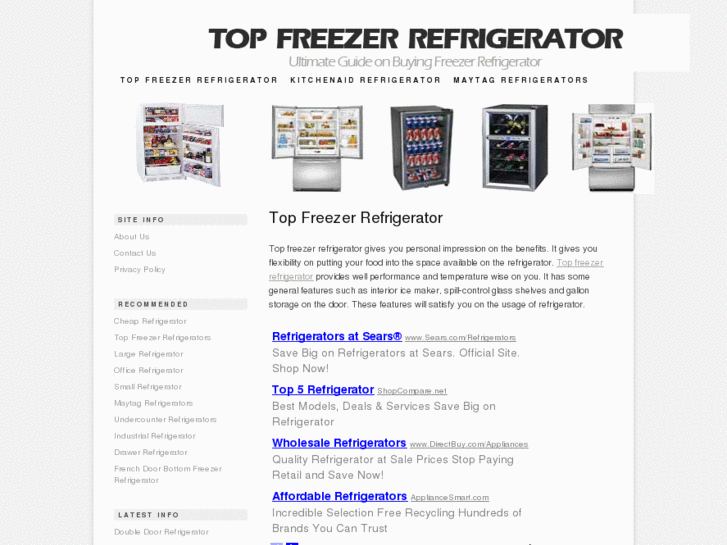 www.topfreezerrefrigerator.net