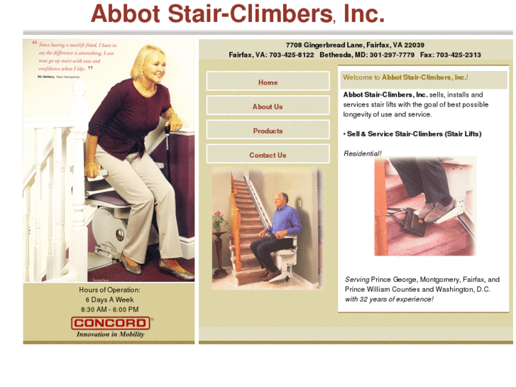 www.abbotstairclimbers.com