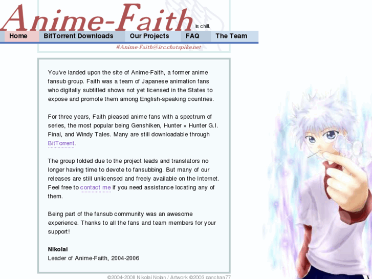 www.anime-faith.com