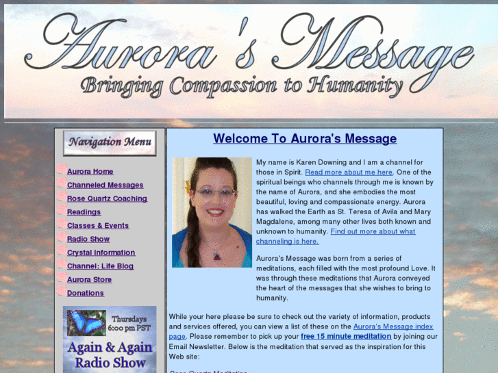 www.aurorasmessage.com