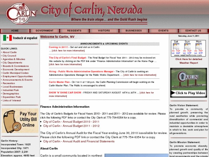 www.cityofcarlin.com