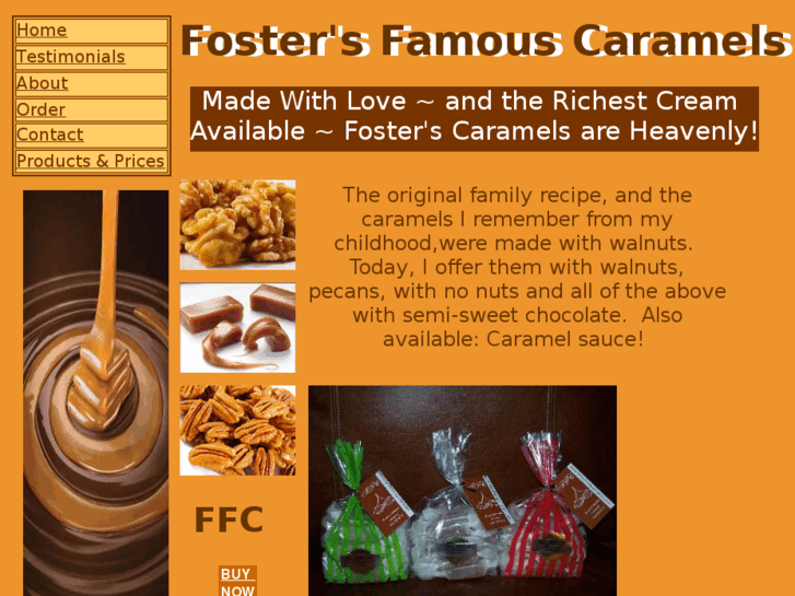 www.fostersfamouscaramels.com