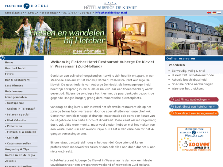 www.hoteldekieviet.nl