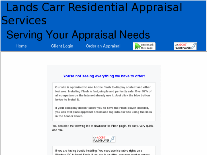 www.landscarrresidentialappraisalservices.com