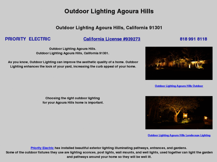 www.outdoorlightingagourahills.com