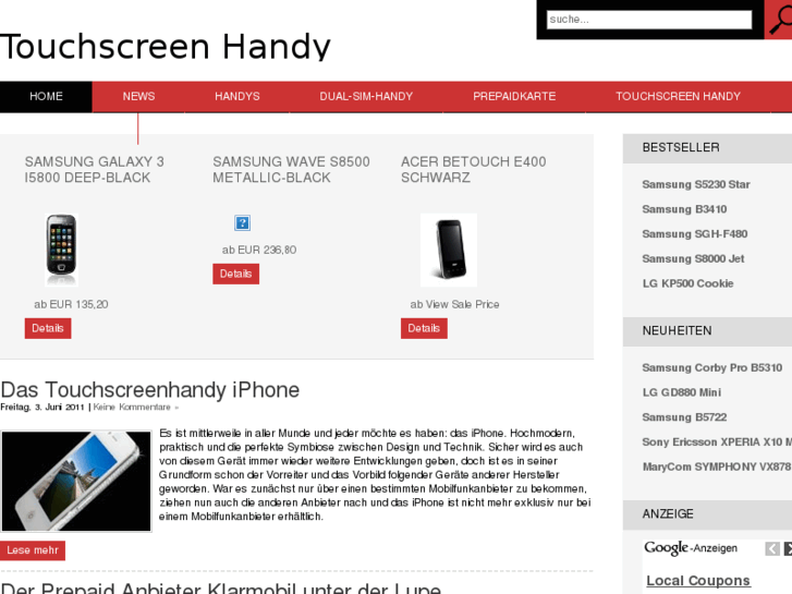 www.touchscreen-handy.de