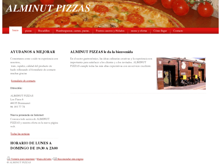 www.alminut-pizzas.com