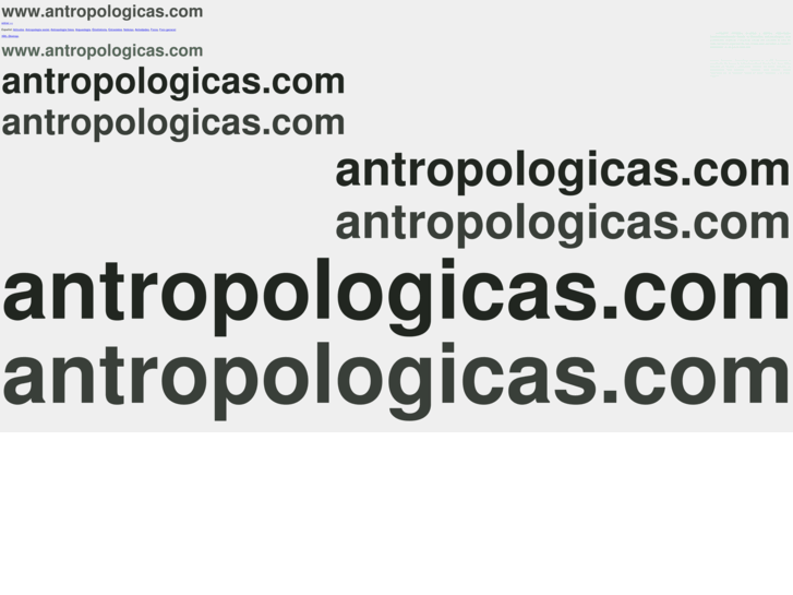 www.antropologicas.com