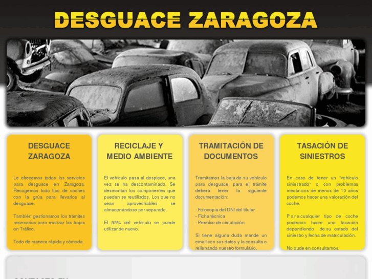 www.desguacezaragoza.com