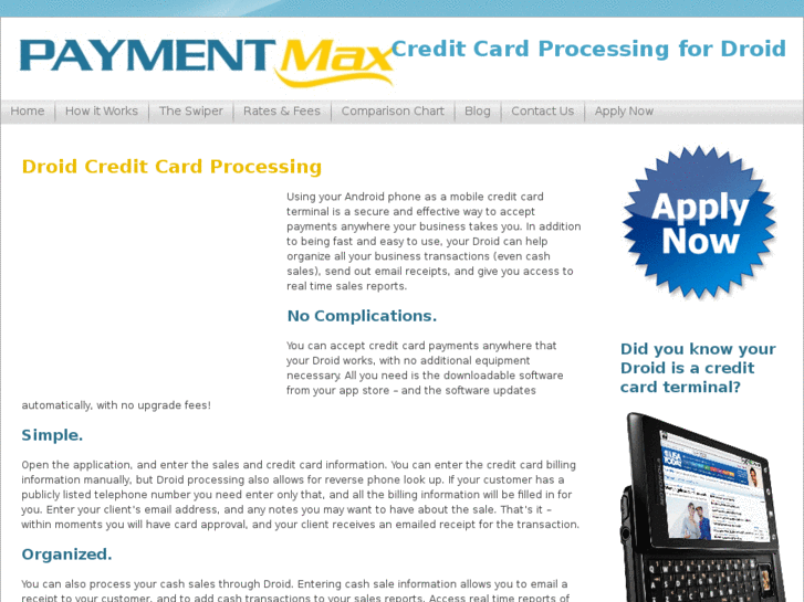 www.droidcreditcardprocessing.com