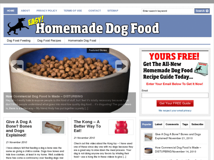 www.easyhomemadedogfood.com