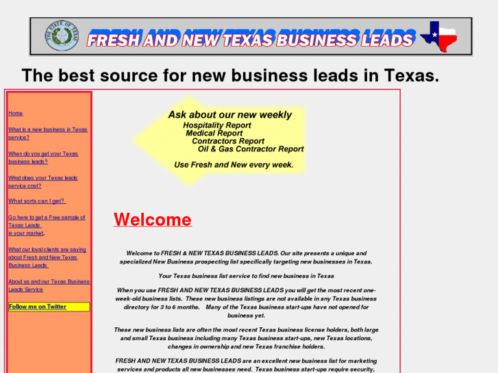 www.freshandnewtexasbusinessleads.com