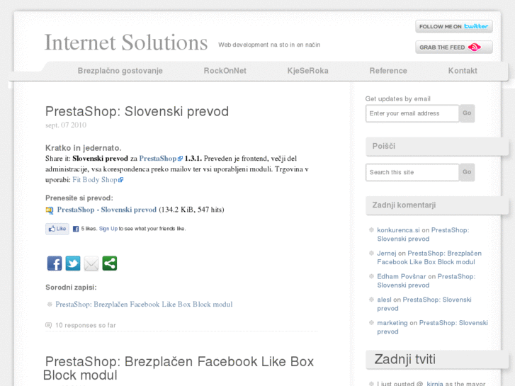 www.internet-solutions.si