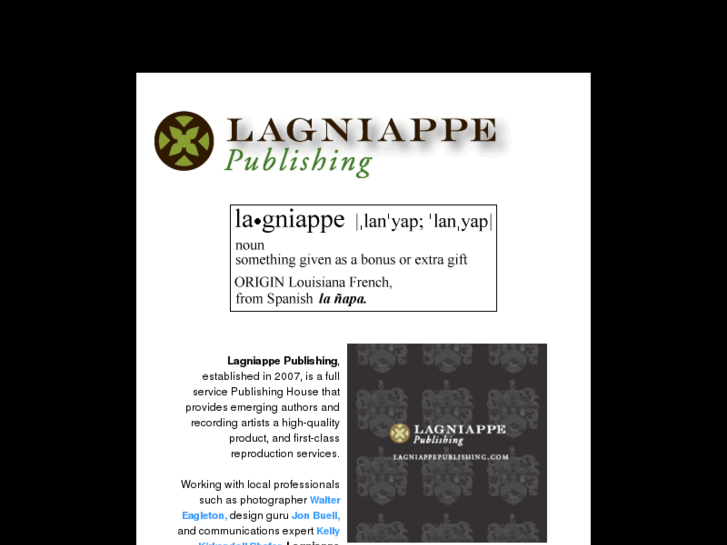 www.lagniappepublishing.com