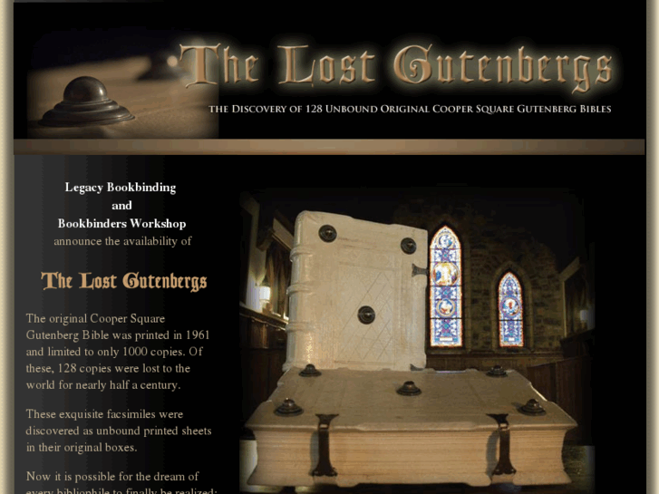 www.lostgutenbergs.com