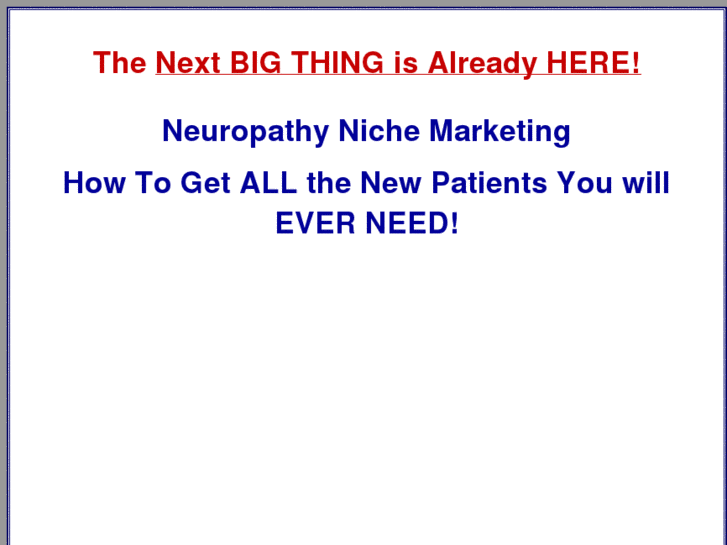 www.neuropathyniche.com