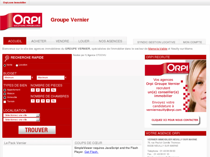 www.orpivernierimmo.com