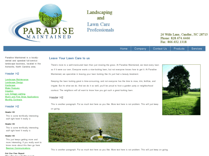 www.paradise-maintained.com